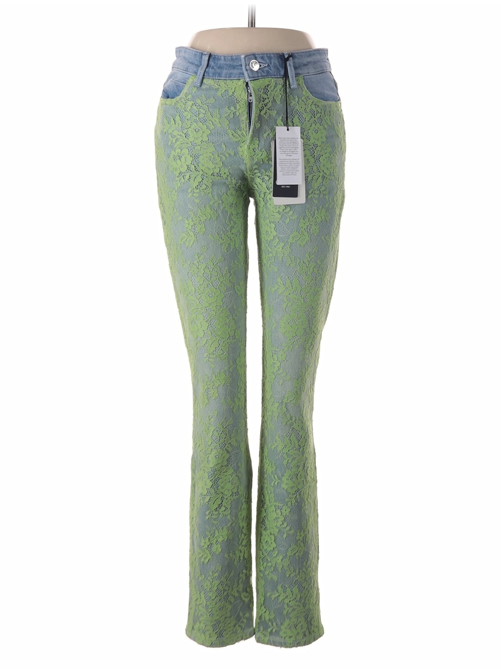 GUESS 1981 Lace Skinny Jeans